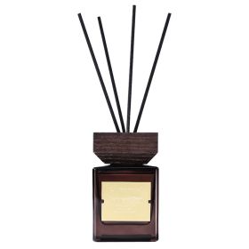 Hotel Fragrance Wooden Lid Rattan Reed Diffuser Essential Oil (Option: 100ml-Lime Basil Citrus)